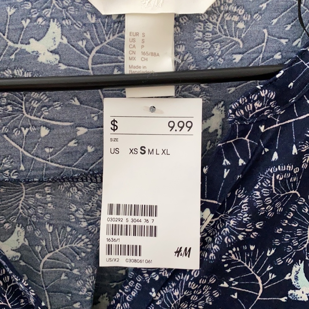 H&M Pattern Shirt - Picture 3 of 4